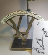 zabytkowa stara waga listowa marki Jakob Maul  