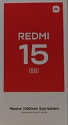 Smartfon Redmi 15 5g NOWY oryginalnie zapakowany.