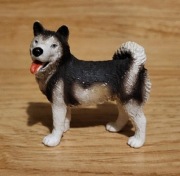 Schleich pies husky figurka model wycofany z 1995 r.