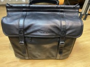 Torba neseser Fujitsu czarna prawdziwa skóra