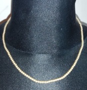 klasyczny sznur bardzo drobnych perelek, naszyjnik/bransoletka, Jablonex 