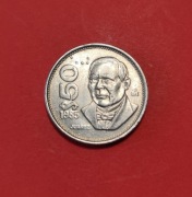 Moneta 50 peso 1985, Meksyk
