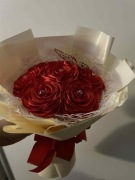 Bukiet 7 czerwonych róż 