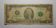 Stary banknot 2 Dolary 2003 A