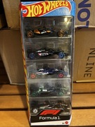 HOT WHEELS - FORMUŁA 1 - FORMULA 1 - 5 PACK - 5 AUT