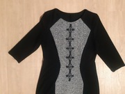 Elegancka sukienka z dzianny roz. L/XL JAK NOWA !