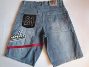 Szorty Southpole Vintage Baggy Haft Y2k Retro Hiphop Spodenki Jorty 36