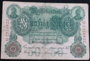 " Ros. 32  50 Mark 7.2.1908 ( 7 cyfr).....od 14,99 "