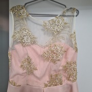 Sukienka haft cyrkonie 44