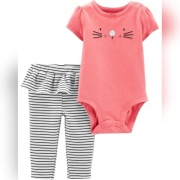 Zestaw Carter's 86 cm body, bluza, spodnie prezent