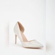 Nowe szare szpilki Lost Ink 40 buty obcasy szpic