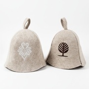 CZAPKA DO SAUNY 100% NATURALNA ZESTAW
