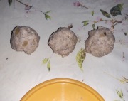 Farsz na pierogi z mięsem uszka rawioli 500g KULKI 2cm