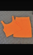 Top + spódniczka, Set, komplet, XS/S jak nowe