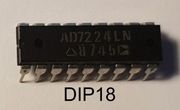 AD7224LN 8-Bit CMOS DAC with Output Amplifiers with Single or Dual Supplies