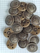 Guziki metalowe średnica 20mm