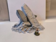 Zaginione miasto (Kataklizm) Duża skała 3 RPG D&D Makieta Diorama