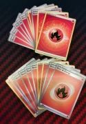 POKEMON - KARTY ENERGII - CZERWONE (Fire) - 20 SZTUK W PACZCE
