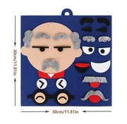 Tablica Edukacyjna Emocje Montessori Układanie