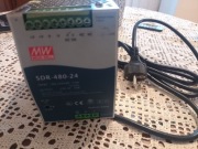 SDR-480P-24 Zasilacz na szynę DIN 480W 24V 20A