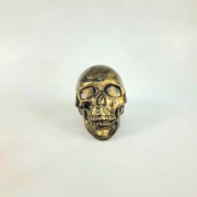 Czaszka złota dekoracja , ozdoba , prezent 