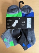 Adidas Męskie Skarpetki Czarne Szare Białe 6 Par 38-46