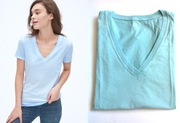 GAP niebieska koszulka basic M