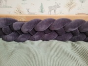 Warkocz do łóżeczka dziecięcego