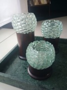 Świeczniki modern brutalizm 