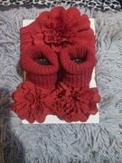 Buciki i opaska, nowe. 