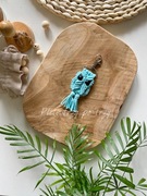 Brelok do kluczy sowa miętowa 