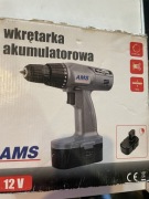 Wkrętarka akumulatorowa AMS 12V