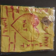 Artystyczna torba z autorskim graffiti