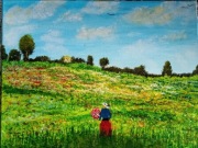 Obraz akrylowy ręcznie malowany 