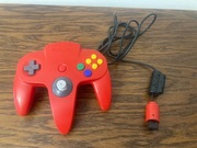 Nintendo N64 kontroler pad joystick N64 pad czerwony zregenerowany