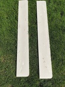 parapet wewnętrzny konglomerat, jasny 185 cm