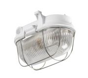 KANLUX HERMI 7063NB Oprawa oświetleniowa warsztatowa 100W E27 19cm BIAŁA