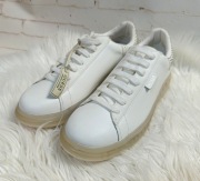 Guess sneakersy męskie 46 białe kremowe nowe z metką luksusowe