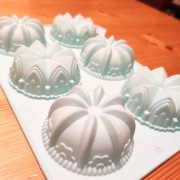 Forma silikonowa 25*16.5*3cm do pieczenia babeczek deserów musowych 