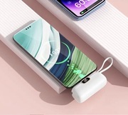 Powerbank Nowa Stylistyka USB-C Android Lightning I-phone 5000mAh