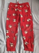 Ocieplane spodnie dresowe w rozmiarze 128