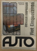 Książka Obsługa i Naprawa Fiat Cinquecento 