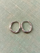 Kolczyki srebro kółeczka