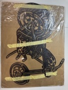 Metalowa dekoracja ścienna – Motocyklowy Szkieletor