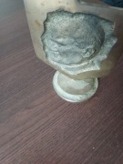Papież mosiądz spory 