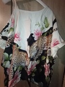 Piękna satynowa bluzka oversize