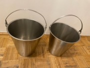 Wiadro ze stali nierdzewnej 18/10