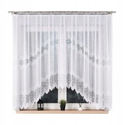 VIOLETTA Firanka żakardowa gotowa, szerokość 120x250cm,