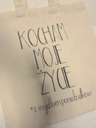 TORBA EKO KOCHAM MOJE ŻYCIE Z WYJĄTKIEM PONIEDZIAŁKÓW SHOPPERKA