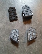 Zaślepki oparcia fotela Ketter Corfu 4 szt. Brąz